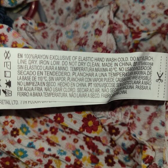 Forever 21 Floral Cold Shoulder Crop Top - Picture 9 of 9